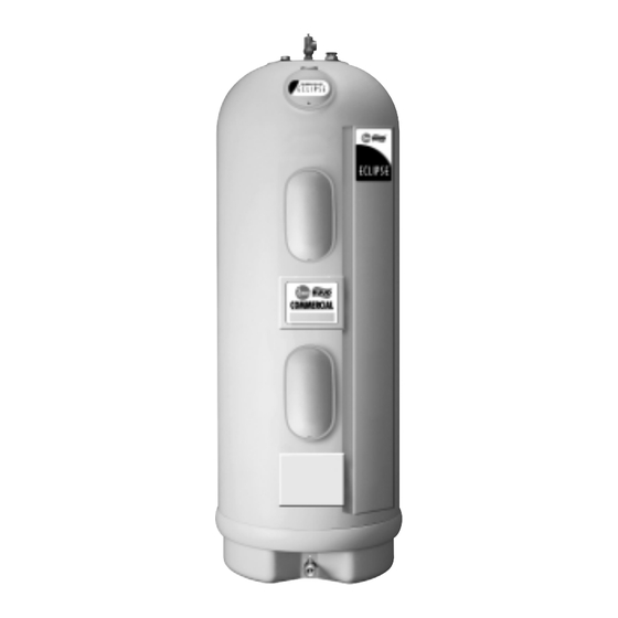 Rheem RUUD Electric Commercial Water Heater Specifications