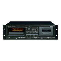 Tascam CD-A500 Owner's Manual