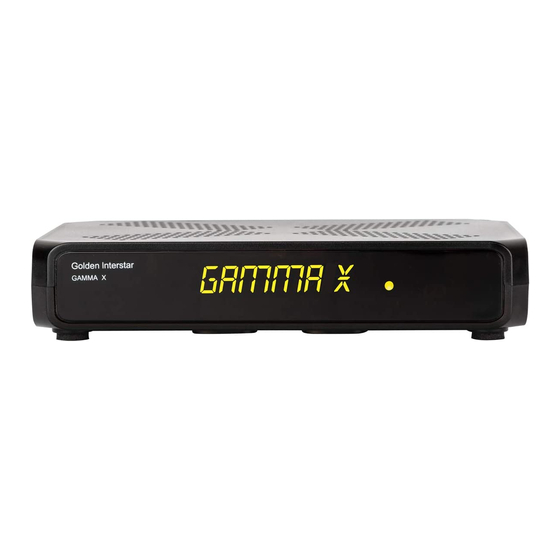 golden interstar GAMMA X User Manual