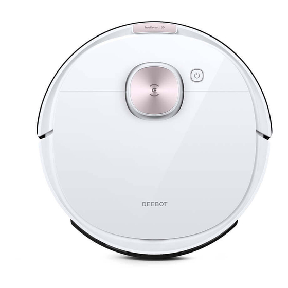 ECOVACS DEEBOT OZMO T8 INSTRUCTION MANUAL Pdf Download | ManualsLib