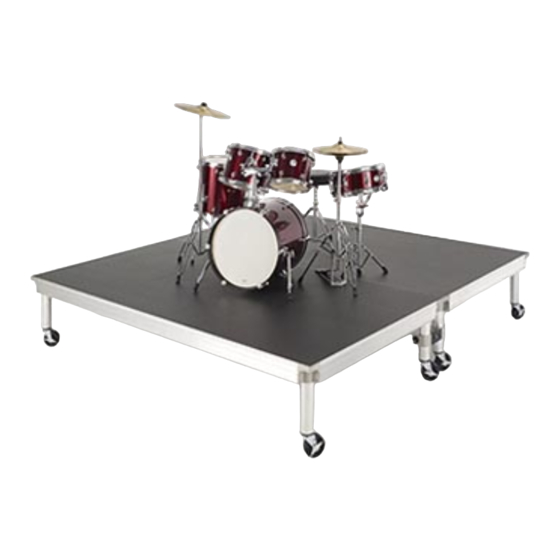 Wenger StageTek Roll-A-Deck Assembly Instructions
