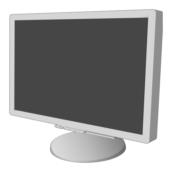 NEC MultiSync LCD2470WVX-BK Manuals