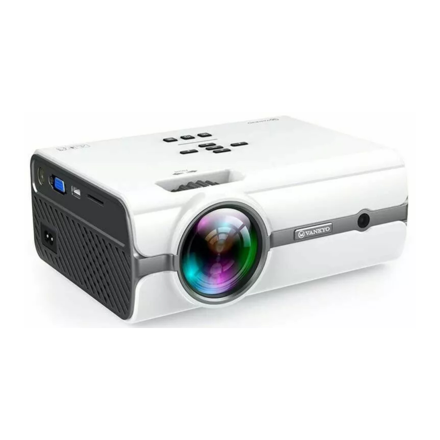 Vankyo LEISURE 410 - Projector Manual