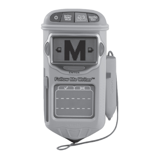 VTech Follow Me Writer User Manual