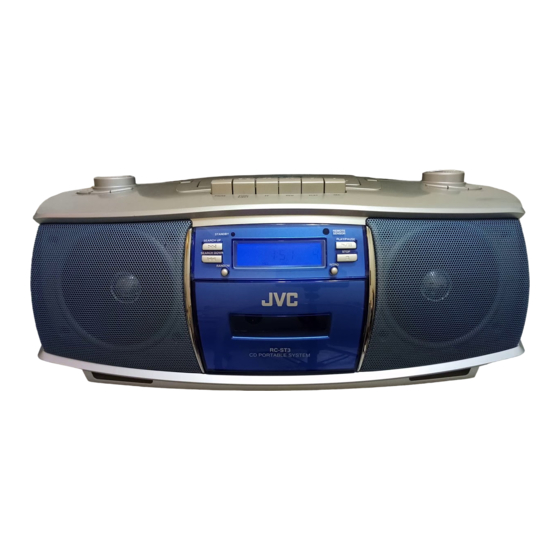 JVC rc-st3sl Gebruiksaanwijzing