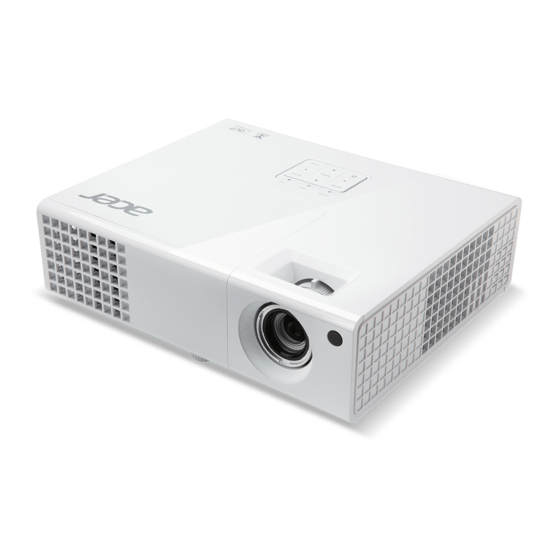 Acer P1173 series User Manual