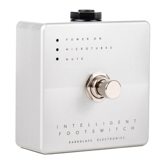Darkglass Electronics Intelligent Footswitch User Manual