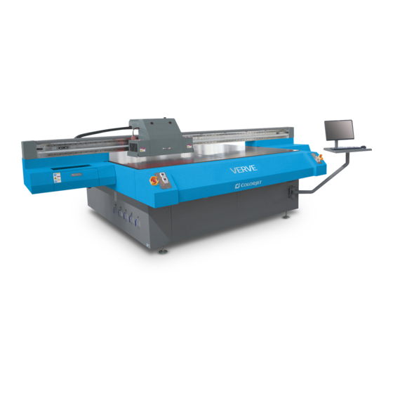 Colorjet VERVE User Manual