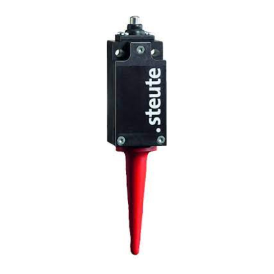 steute RF 95 Mounting And Wiring Instructions