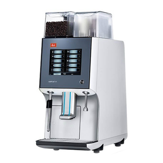 Melitta Cafina XT5 Operating Instructions Manual