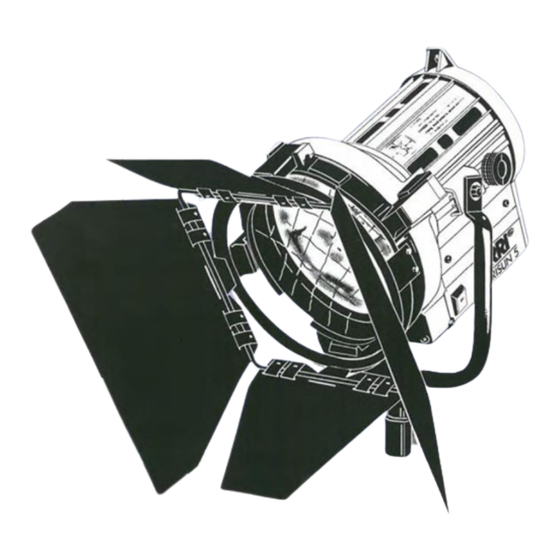 ARRI ARRISUN 5 Operating	 Instruction