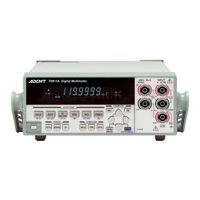 ADCMT 7461P Operation Manual