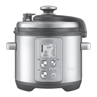 Sage the Fast Slow Pro BPR700 User Manual