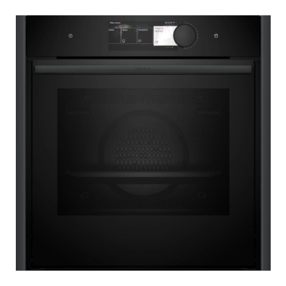 NEFF B69FY5CY0 User Manual And Installation Instructions