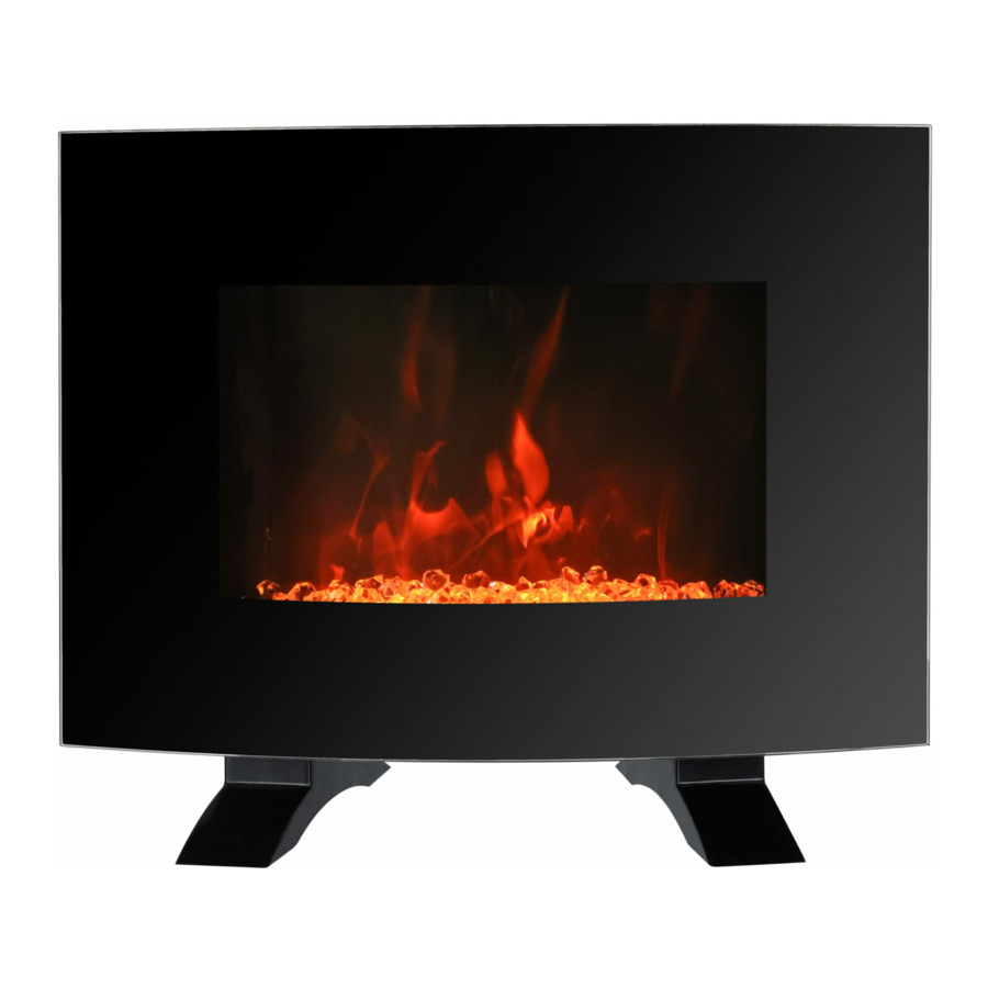 Danby DDEF02213BD13 - 22" Wall Mount Electric Fireplace Manual