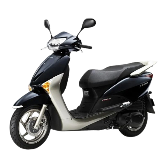 Honda NHX110 Service Manual