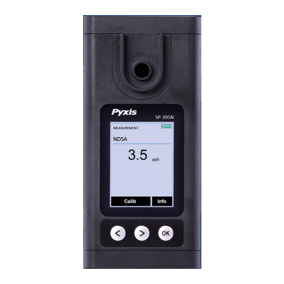 Pyxis SP-395N User Manual