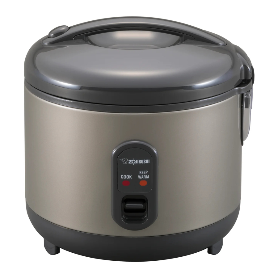 Zojirushi NS-RPC10 / NS-RPC18- Rice Cooker Manual