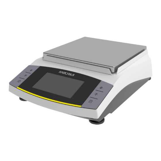 Sartorius Entris II Advanced Series Operating Instructions Manual