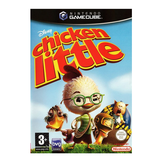 DISNEY CHICKEN LITTLE USER MANUAL Pdf Download | ManualsLib