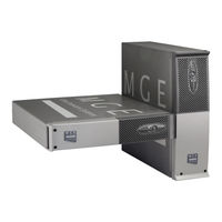 MGE UPS Systems Evolution S EXB 3000 RT 2U Installation And User Manual