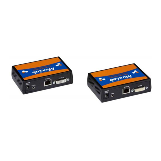 MuxLab 500390 Quick Installation Manual