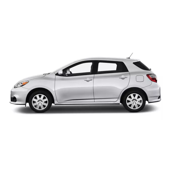 Toyota 2006 Matrix Owner's Manual