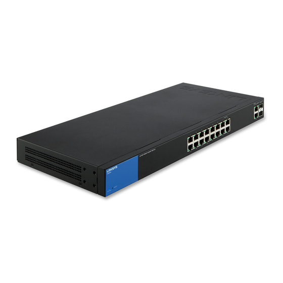 Linksys LGS318P User Manual