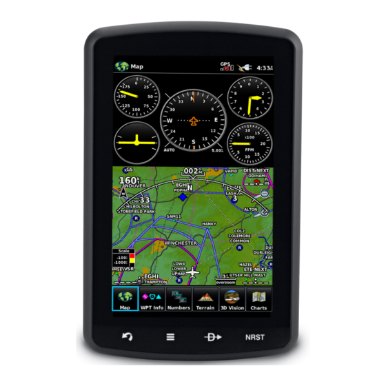 Garmin aera 795 Quick Reference Manual