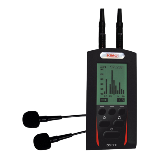 Kimo DS300 User Manual