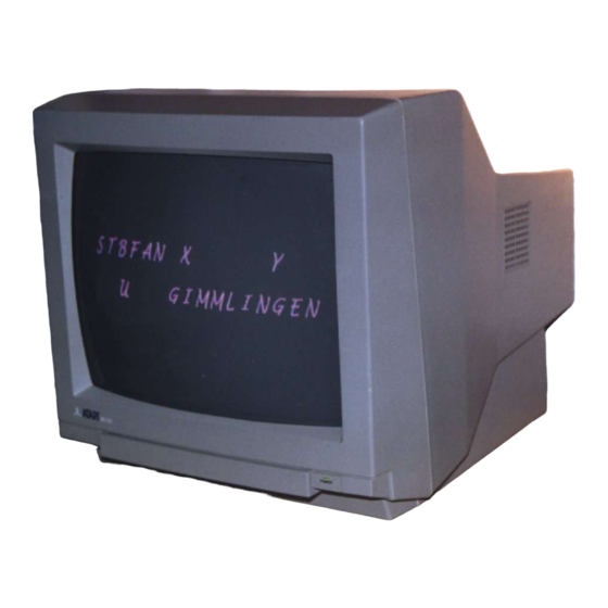 Atari SC 1425 Operating Instructions Manual