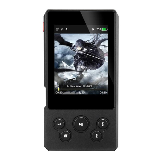 xDuoo X10T II Manual