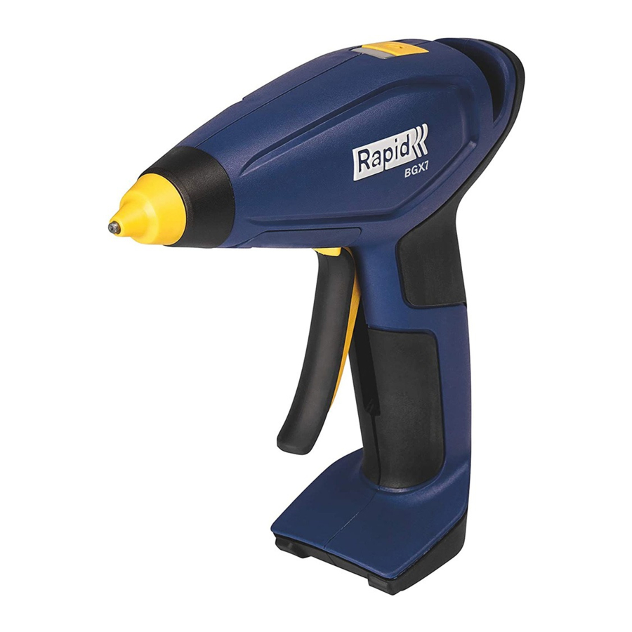 Rapid BGX7 Operating Instructions Manual