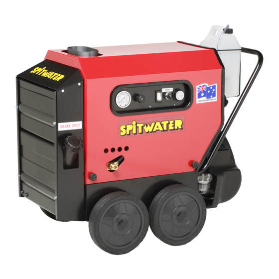 Spitwater SLD08 Operating And Maintenance Manual