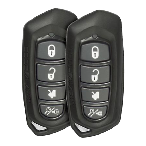 Code Alarm PROFESSIONAL Series Owner's Manual