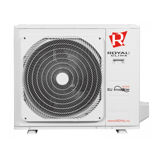 ROYAL CLIMA 2RFM-14HN/OUT Manuals