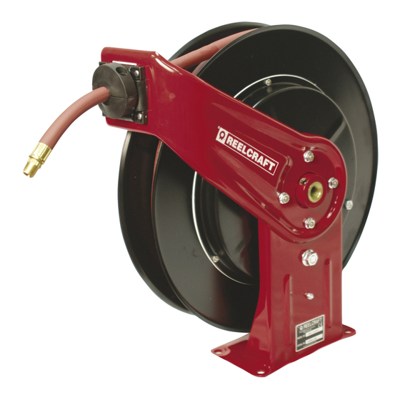 ReelCraft TW7400 OLP118 Operating Instructions Manual