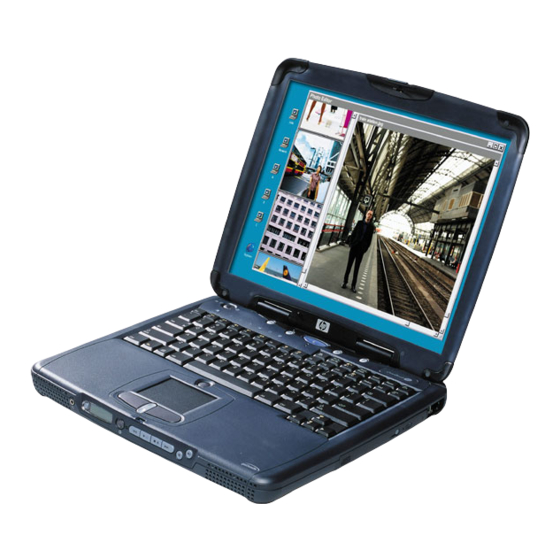 HP OmniBook XE3 Startup Manual