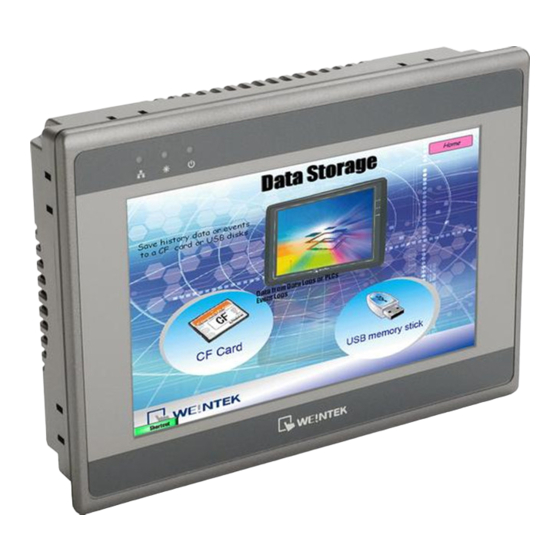 weintek MT-508SV4 Installation Instructions
