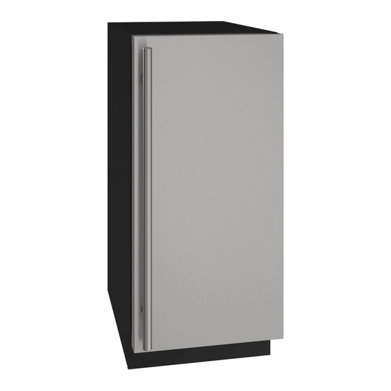 U-Line UHNP315IS81A User Manual & Service Manual