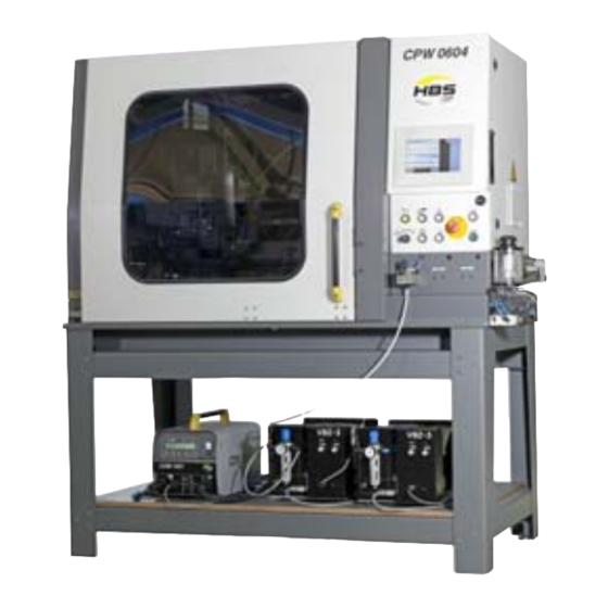 HBS CPW 0604 Operating Manual