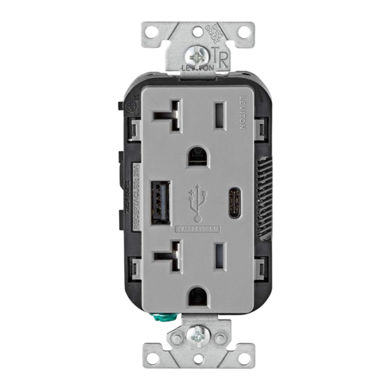 Leviton Decora T5833 Manual