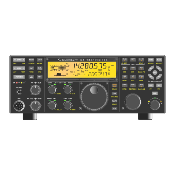 ELECRAFT KBPF3 Installation Instructions Manual