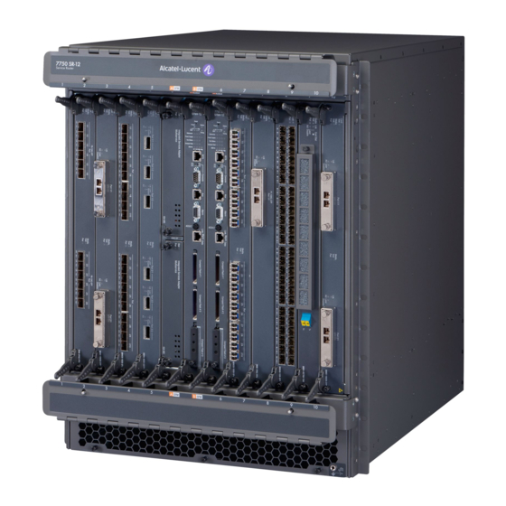 Alcatel-Lucent 7750 SR OS Interface Configuration Manual