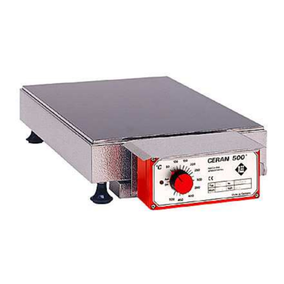Gestigkeit CERAN 500 11 EB Series Manuals