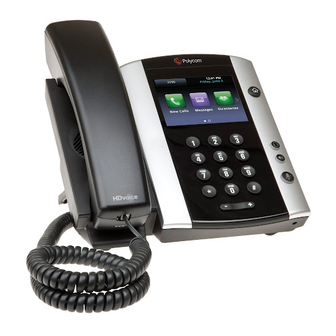 Polycom VVX Series Self-Installation And Configuration Manual