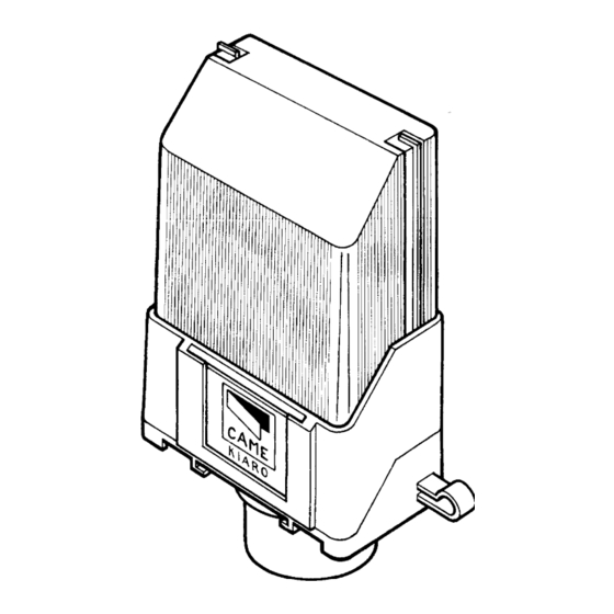 CAME R Series Quick Start Manual