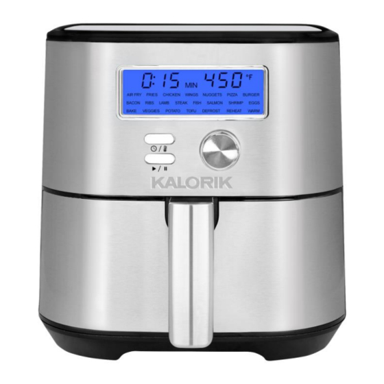 Kalorik MAXX Plus Manual