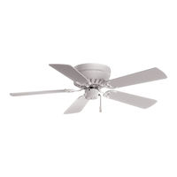 Minka Group MinkaAire Mesa F566-WH Instruction Manual