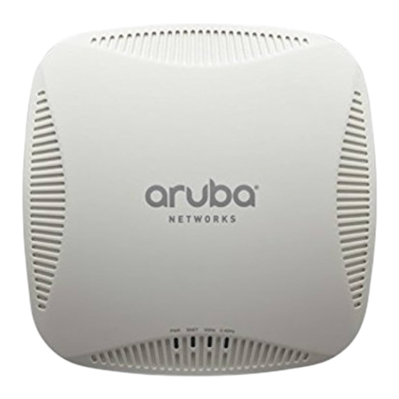 Aruba Networks AP-200 Series Installation Manual